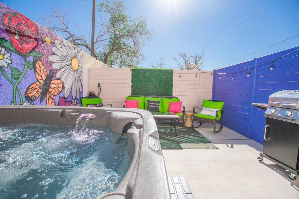 앨버커키 Bohemian Chic An Eclectic Escape-Hot Tub-Pet Friendly-No Pet Fees! 빌라 외부 사진